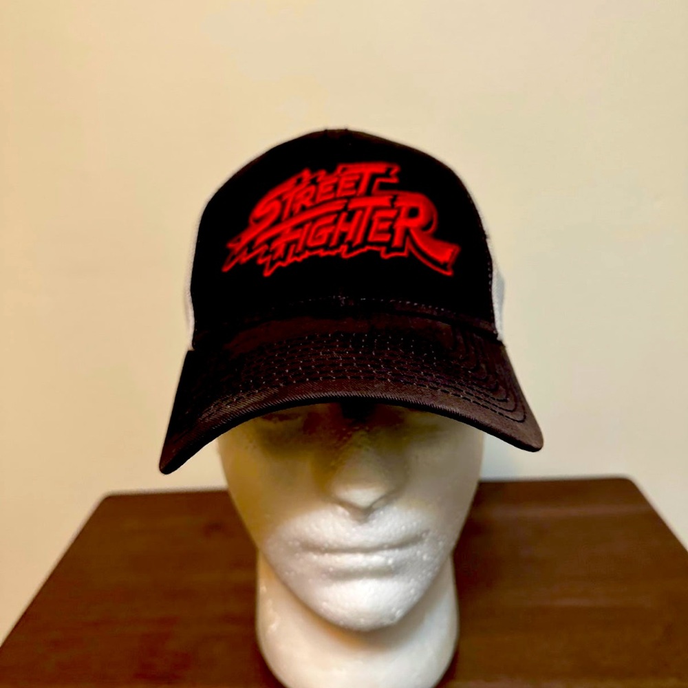 Street Fighter Akuma Heromesh New Era Stretch Fit Hat